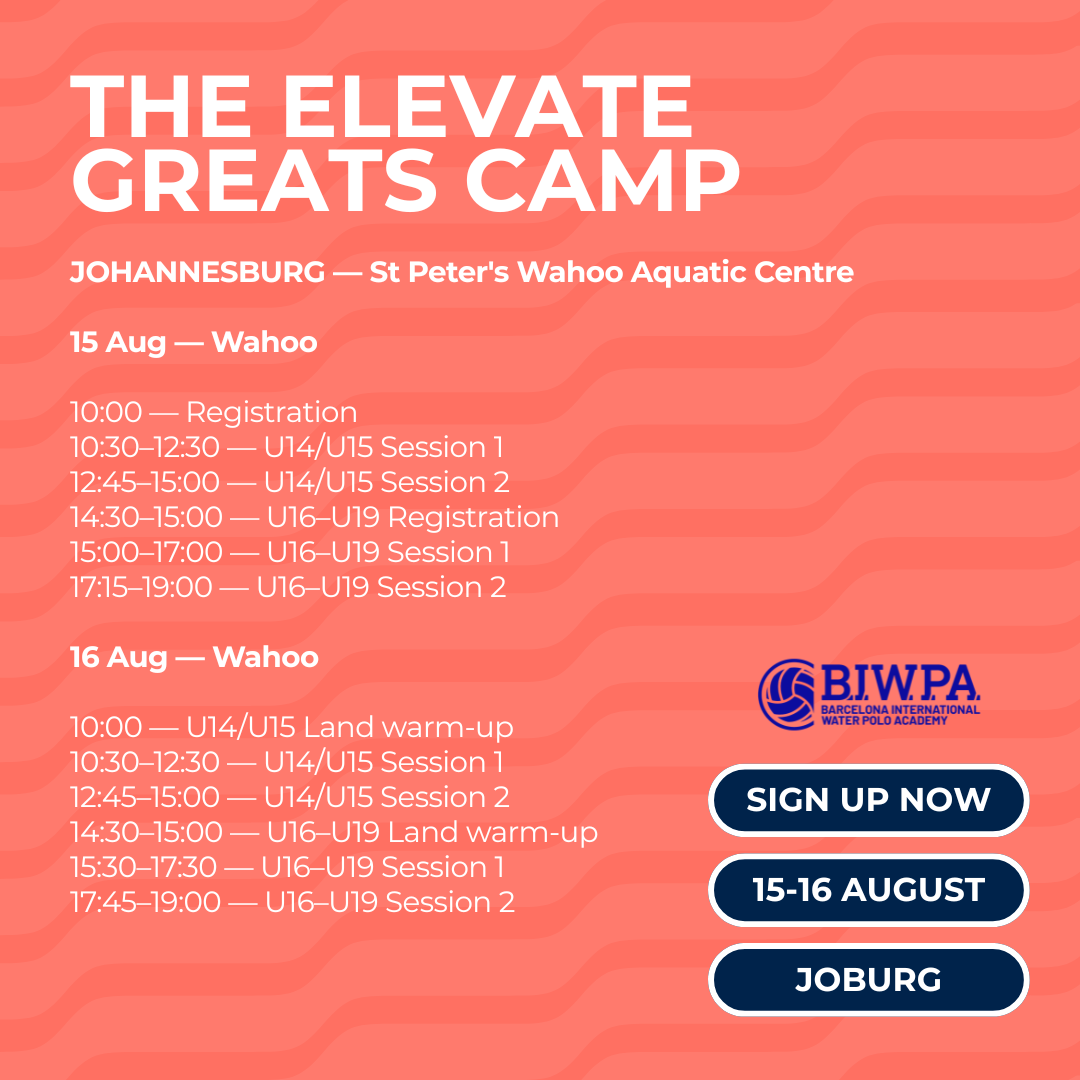 U15-U19 Elevate Greats Camp - Joburg 2026